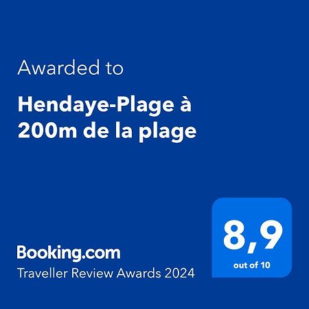דירות Hendaye-Plage A 200M De La Plage מראה חיצוני תמונה